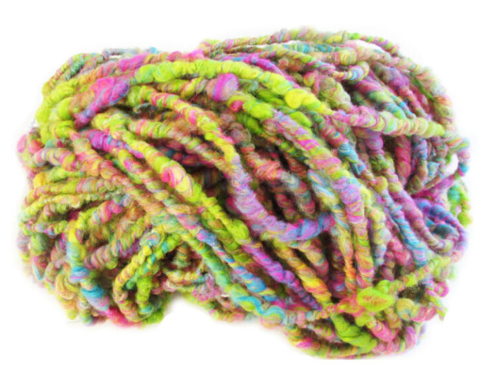 Araminta-Handspun-corespun-merino-silk-yarn-Summerleaze-Beach-Huts