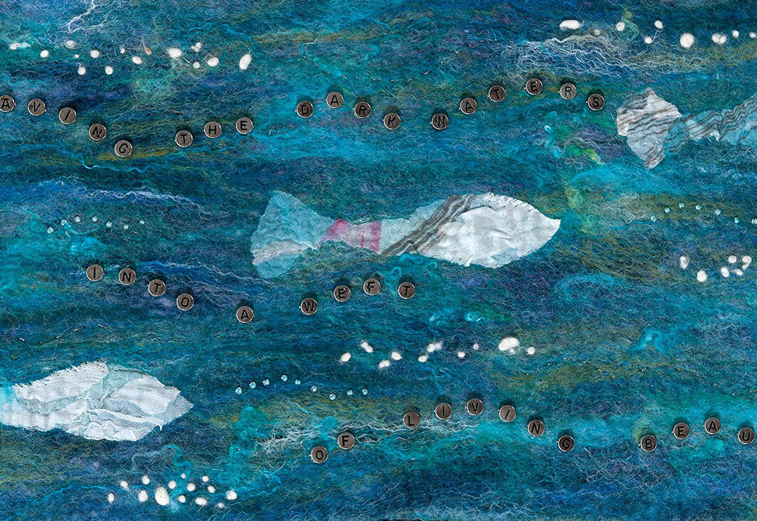Weaving-the-Dark-Waters-Fiona-Macleod-Giclee-Print-Felt-Panel