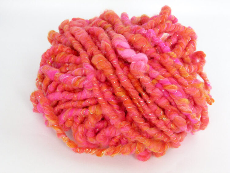 Fruit Salads hand spun merino and silkyarn